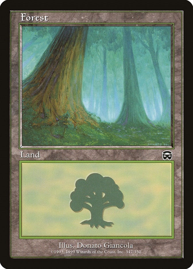 Image for Forest (347) (Mercadian Masques) (347) - Magic: The Gathering