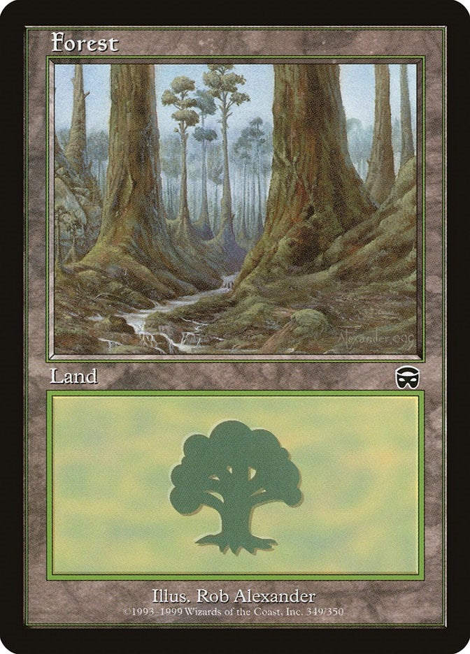 Image for Forest (349) (Mercadian Masques) (349) - Magic: The Gathering