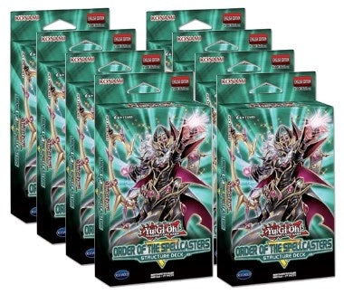 Image for Order of the Spellcasters Structure Deck Display - YuGiOh