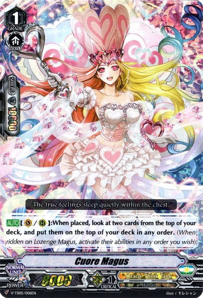 Image for Cuore Magus (RRR Foil) (V-TD05: Misaki Tokura) (V-TD05/006EN) - Cardfight Vanguard