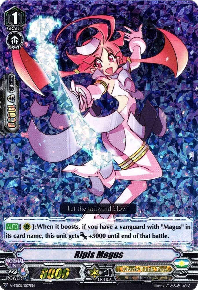 Image for Ripis Magus (RRR Foil) (V-TD05: Misaki Tokura) (V-TD05/007EN) - Cardfight Vanguard