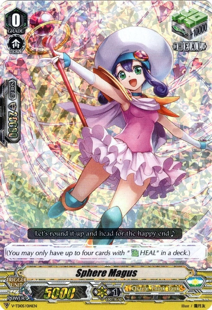 Image for Sphere Magus (RRR Foil) (V-TD05: Misaki Tokura) (V-TD05/014EN) - Cardfight Vanguard