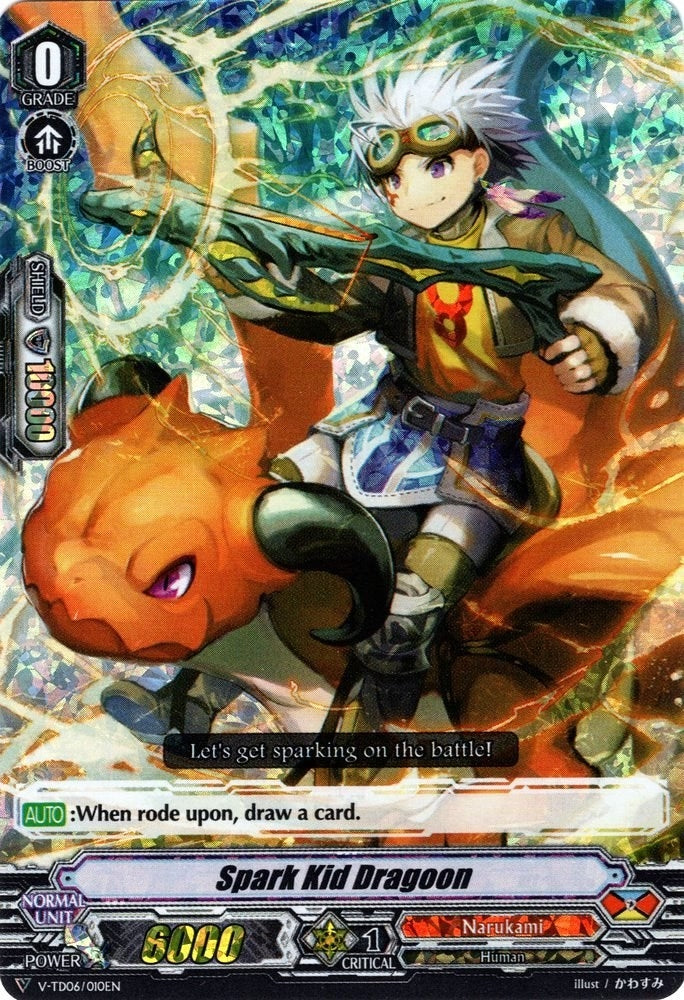 Image for Spark Kid Dragoon (RRR Foil) (V-TD06: Naoki Ishida) (V-TD06/010EN) - Cardfight Vanguard