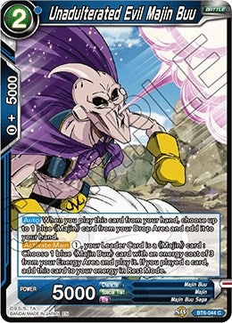 Image for Unadulterated Evil Majin Buu (Destroyer Kings) (BT6-044) - Dragon Ball Super: Masters