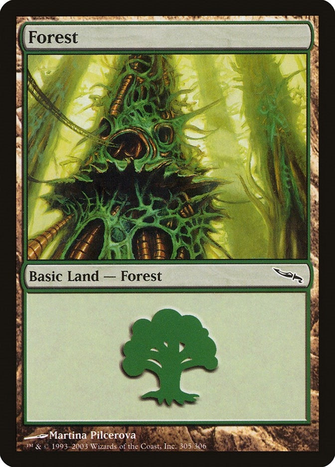 Image for Forest (305) (Mirrodin) (305) - Magic: The Gathering