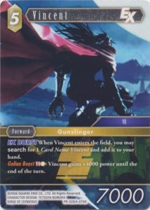 Image for Vincent EX (FF: Promo Cards) (PR-029/4-075H) - Final Fantasy TCG