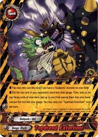 Image for Topdread Extortion! (S-CBT01: Golden Garga) (S-CBT01/0012EN) - Future Card BuddyFight