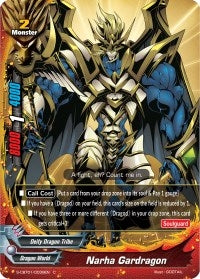 Image for Narha Gardragon (S-CBT01: Golden Garga) (S-CBT01/0039EN) - Future Card BuddyFight