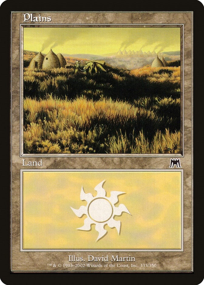 Image for Plains (333) (Onslaught) (333) - Magic: The Gathering