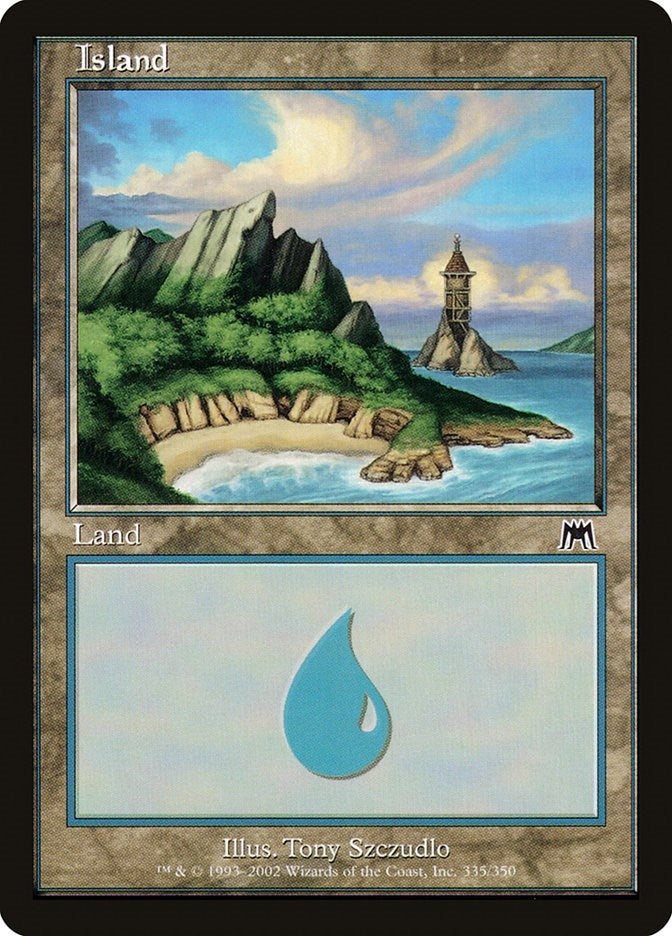 Image for Island (335) (Onslaught) (335) - Magic: The Gathering