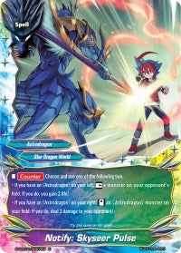 Image for Notify: Skyseer Pulse (S-CBT01: Golden Garga) (S-CBT01/0067EN) - Future Card BuddyFight