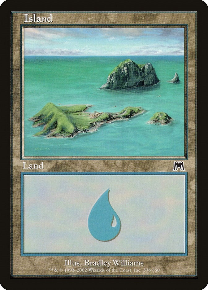 Image for Island (336) (Onslaught) (336) - Magic: The Gathering