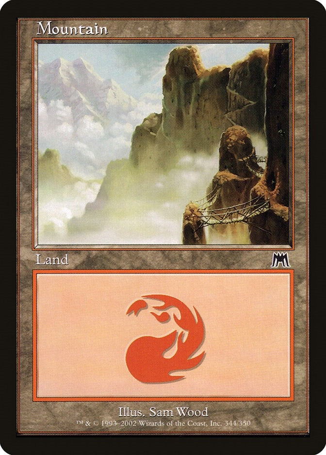Image for Mountain (344) (Onslaught) (344) - Magic: The Gathering