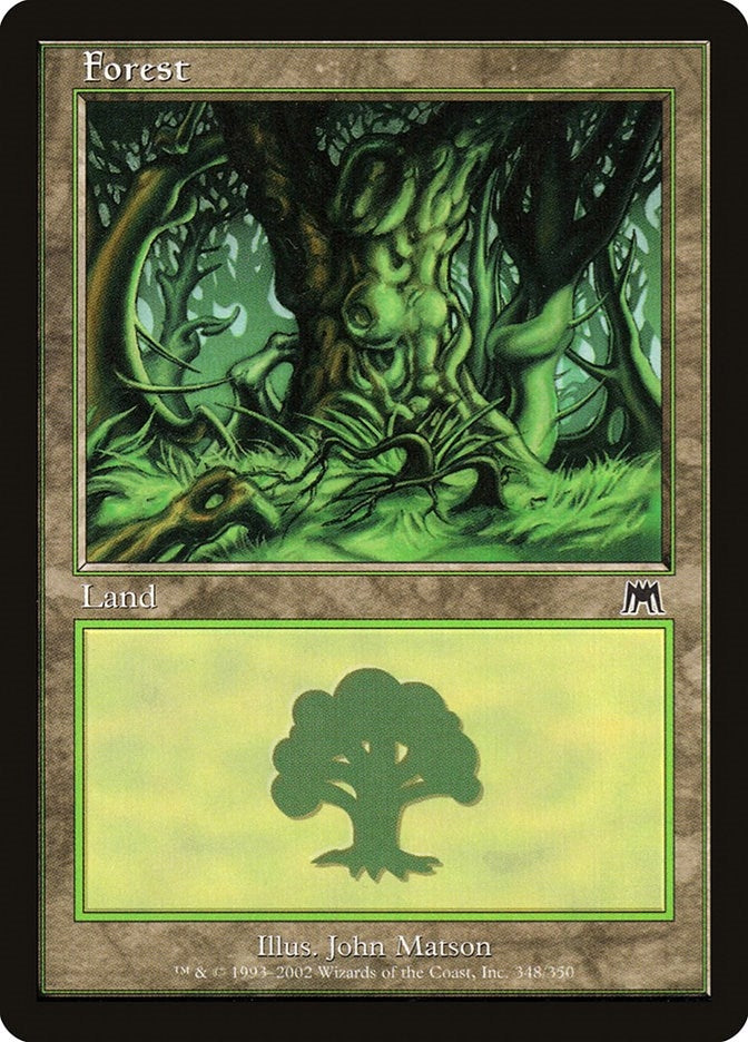 Image for Forest (348) (Onslaught) (348) - Magic: The Gathering