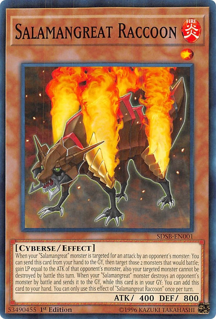 Image for Salamangreat Raccoon (Structure Deck: Soulburner) (SDSB-EN001) - YuGiOh