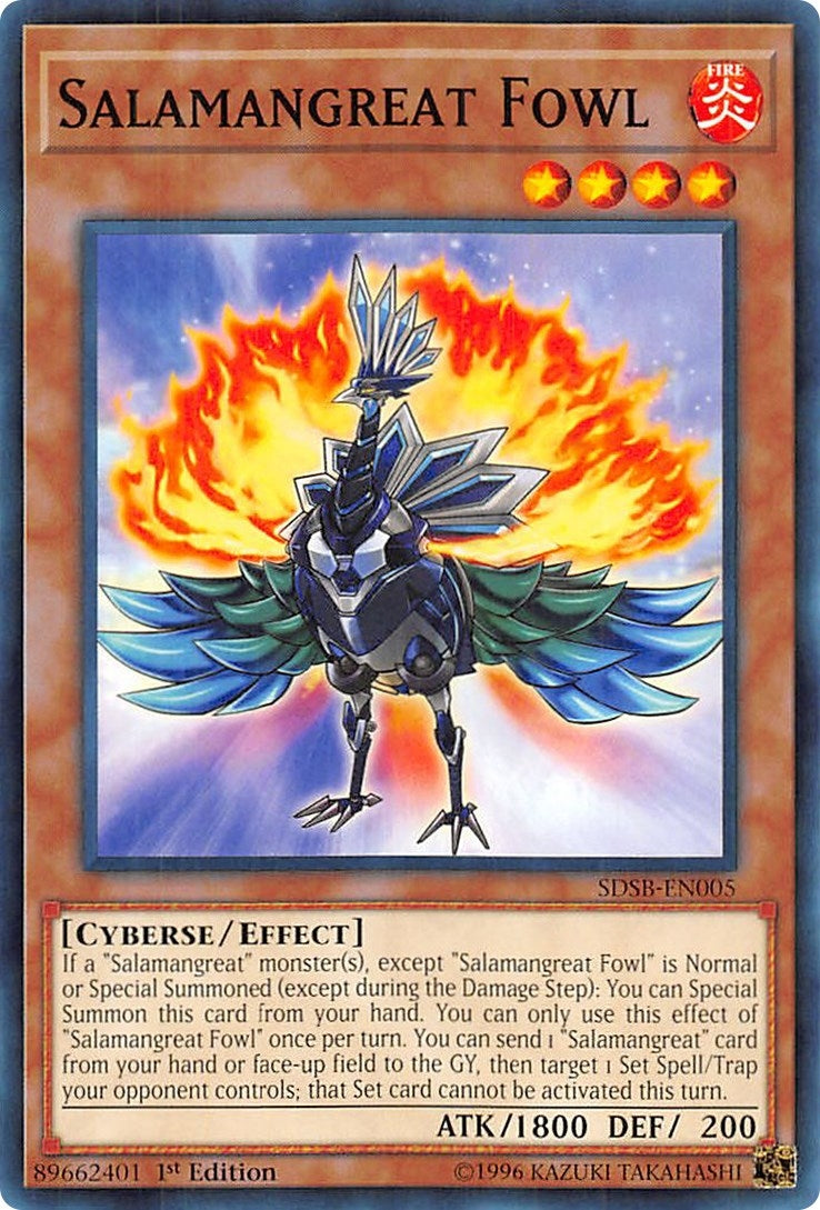 Image for Salamangreat Fowl (Structure Deck: Soulburner) (SDSB-EN005) - YuGiOh