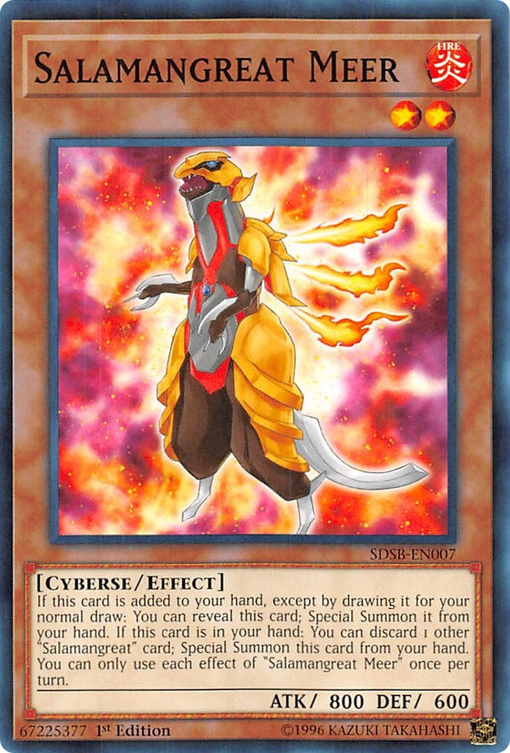 Image for Salamangreat Meer (Structure Deck: Soulburner) (SDSB-EN007) - YuGiOh