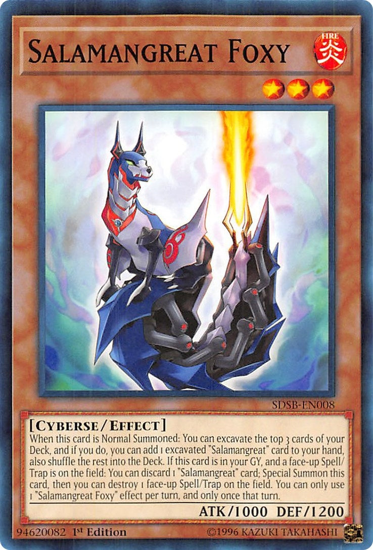 Image for Salamangreat Foxy (Structure Deck: Soulburner) (SDSB-EN008) - YuGiOh