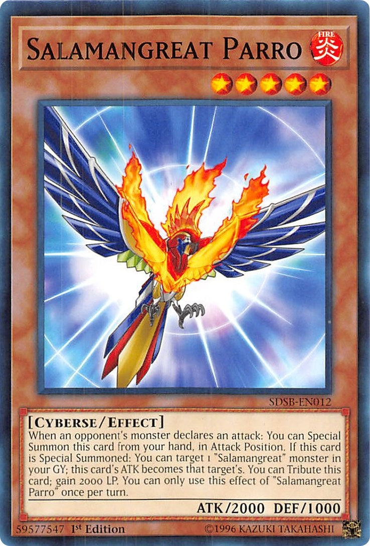 Image for Salamangreat Parro (Structure Deck: Soulburner) (SDSB-EN012) - YuGiOh