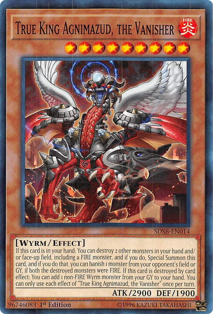 Image for True King Agnimazud, the Vanisher (Structure Deck: Soulburner) (SDSB-EN014) - YuGiOh