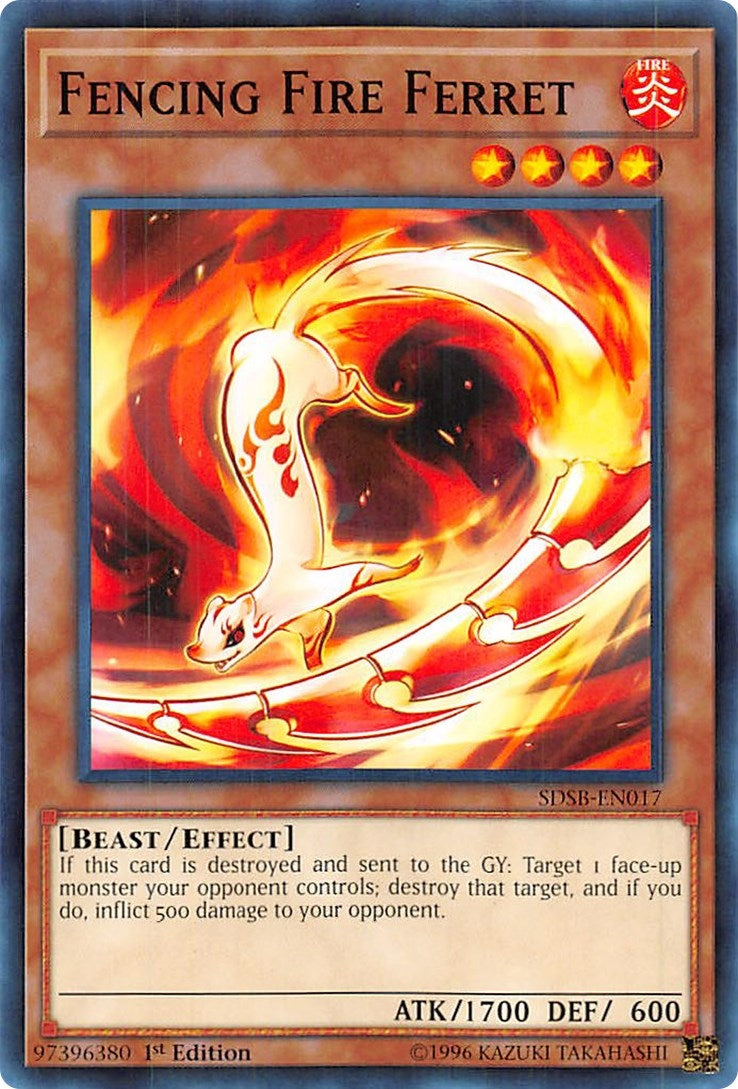 Image for Fencing Fire Ferret (Structure Deck: Soulburner) (SDSB-EN017) - YuGiOh