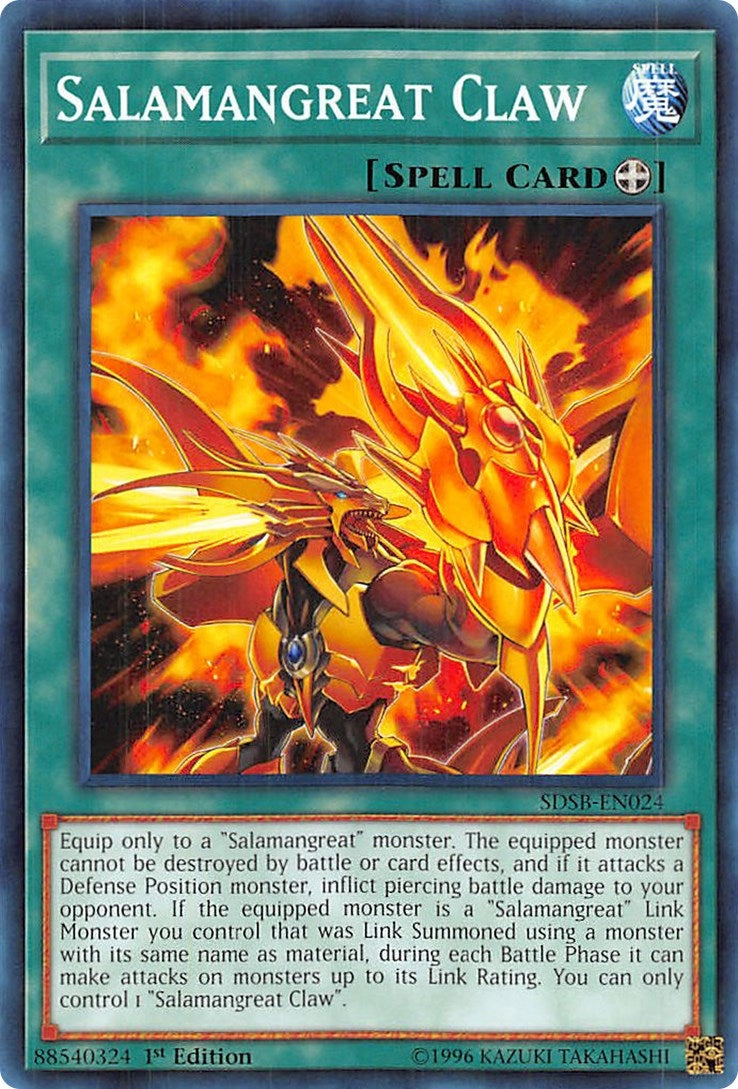 Image for Salamangreat Claw (Structure Deck: Soulburner) (SDSB-EN024) - YuGiOh