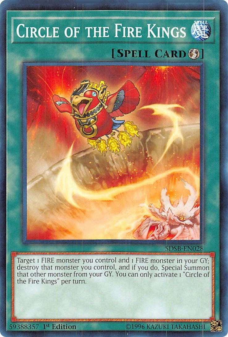 Image for Circle of the Fire Kings (Structure Deck: Soulburner) (SDSB-EN028) - YuGiOh