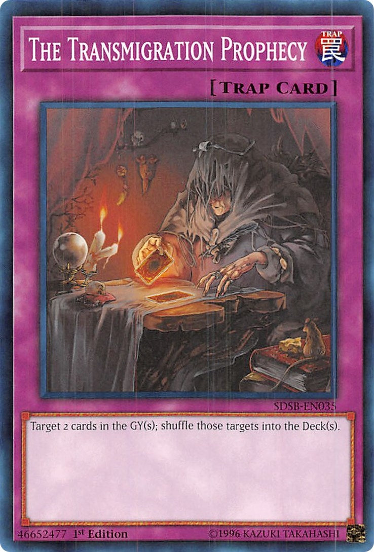 Image for The Transmigration Prophecy (Structure Deck: Soulburner) (SDSB-EN035) - YuGiOh