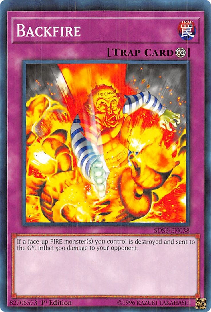 Image for Backfire (Structure Deck: Soulburner) (SDSB-EN038) - YuGiOh