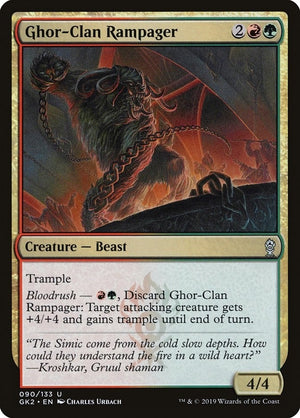 Image for Ghor-Clan Rampager (Ravnica Allegiance: Guild Kits) (90) - Magic: The Gathering
