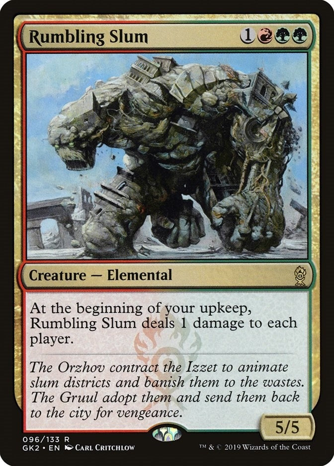 Image for Rumbling Slum (Ravnica Allegiance: Guild Kits) (96) - Magic: The Gathering