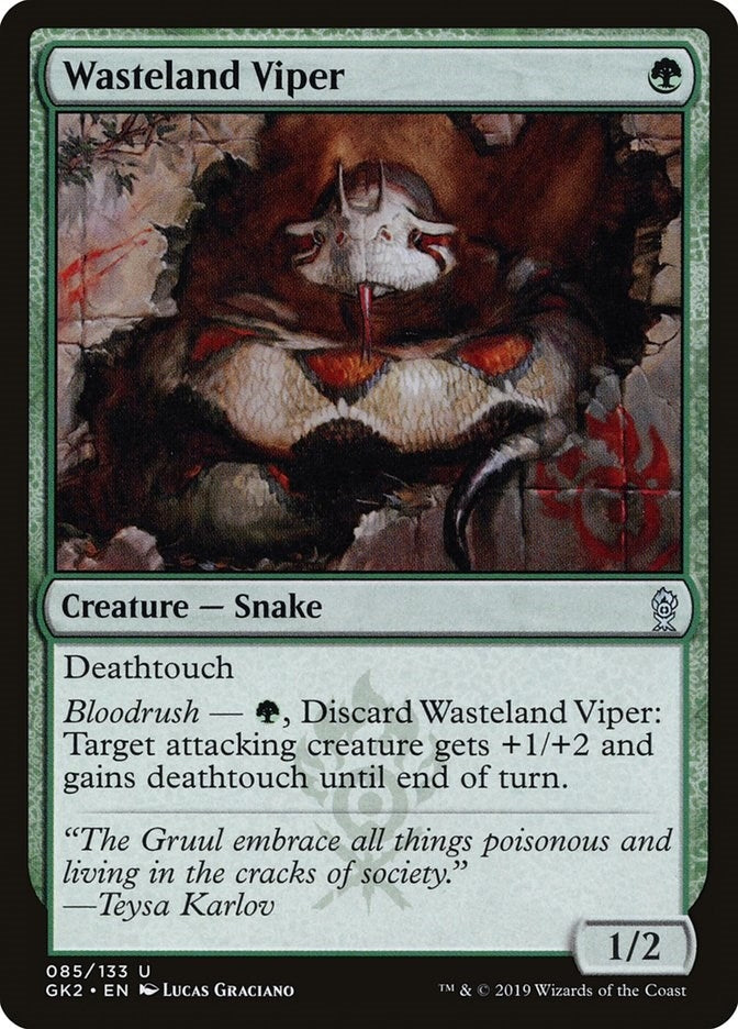 Image for Wasteland Viper (Ravnica Allegiance: Guild Kits) (85) - Magic: The Gathering