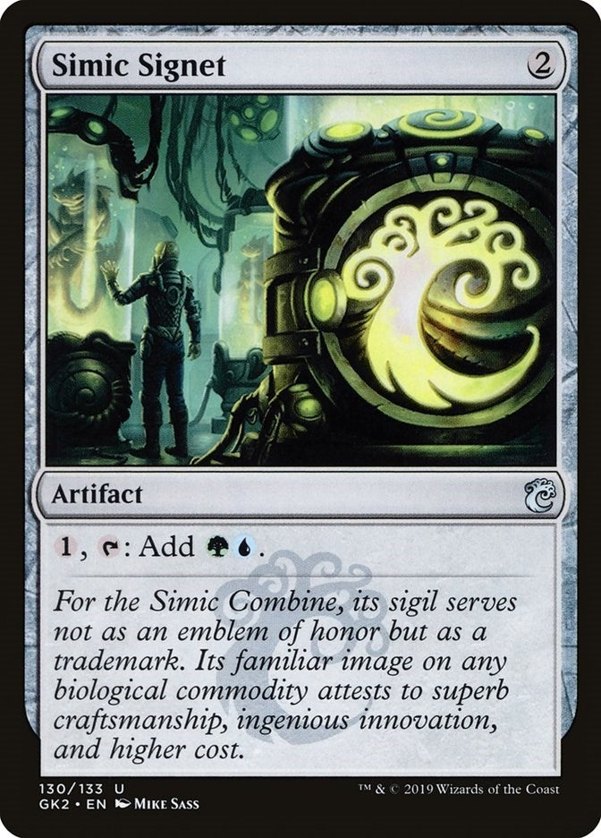 Image for Simic Signet (Ravnica Allegiance: Guild Kits) (130) - Magic: The Gathering