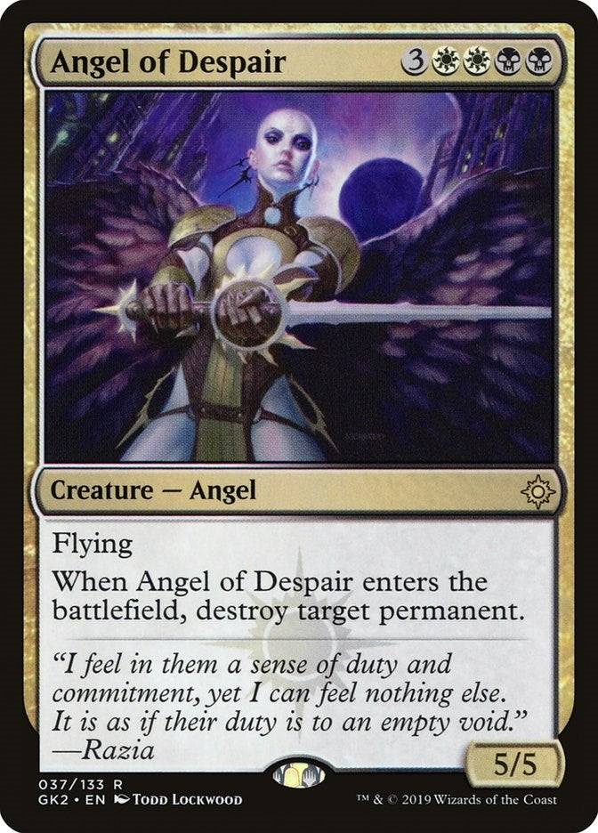 Image for Angel of Despair (Ravnica Allegiance: Guild Kits) (37) - Magic: The Gathering