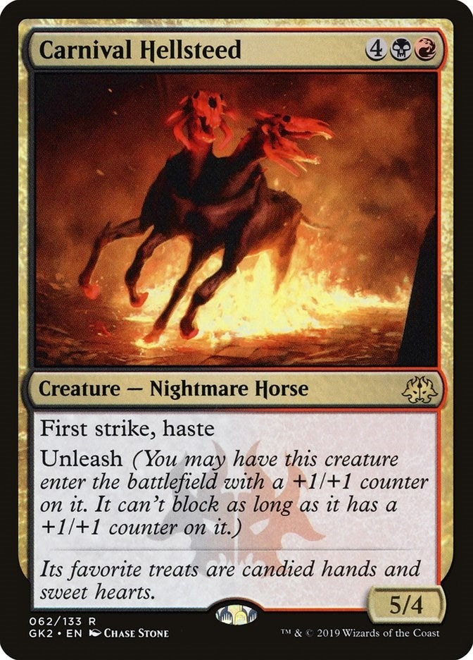 Image for Carnival Hellsteed (Ravnica Allegiance: Guild Kits) (62) - Magic: The Gathering