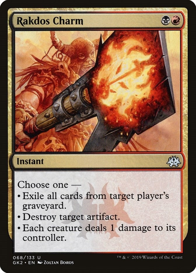 Image for Rakdos Charm (Ravnica Allegiance: Guild Kits) (68) - Magic: The Gathering