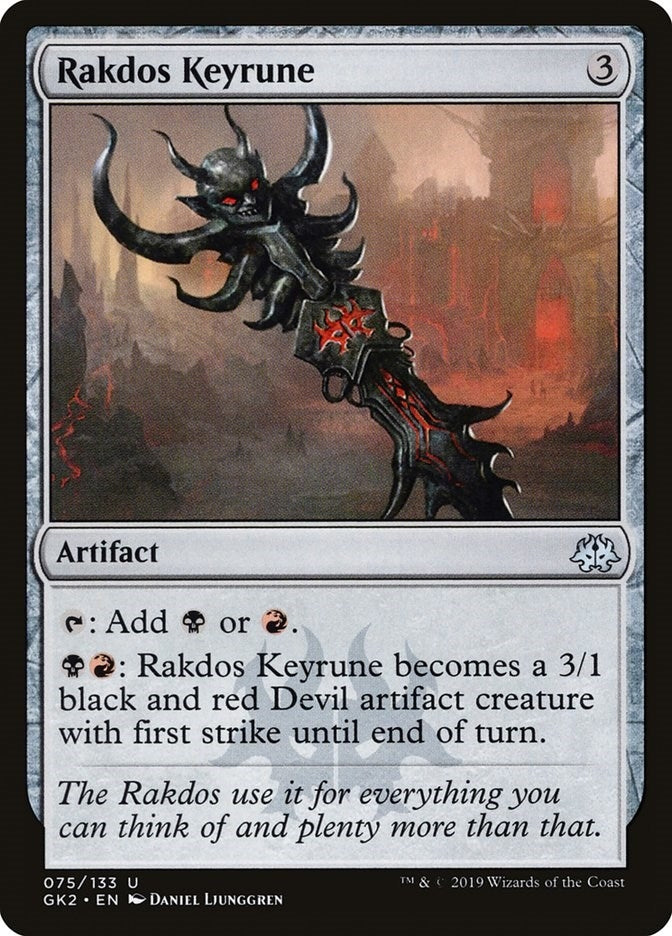 Image for Rakdos Keyrune (Ravnica Allegiance: Guild Kits) (75) - Magic: The Gathering