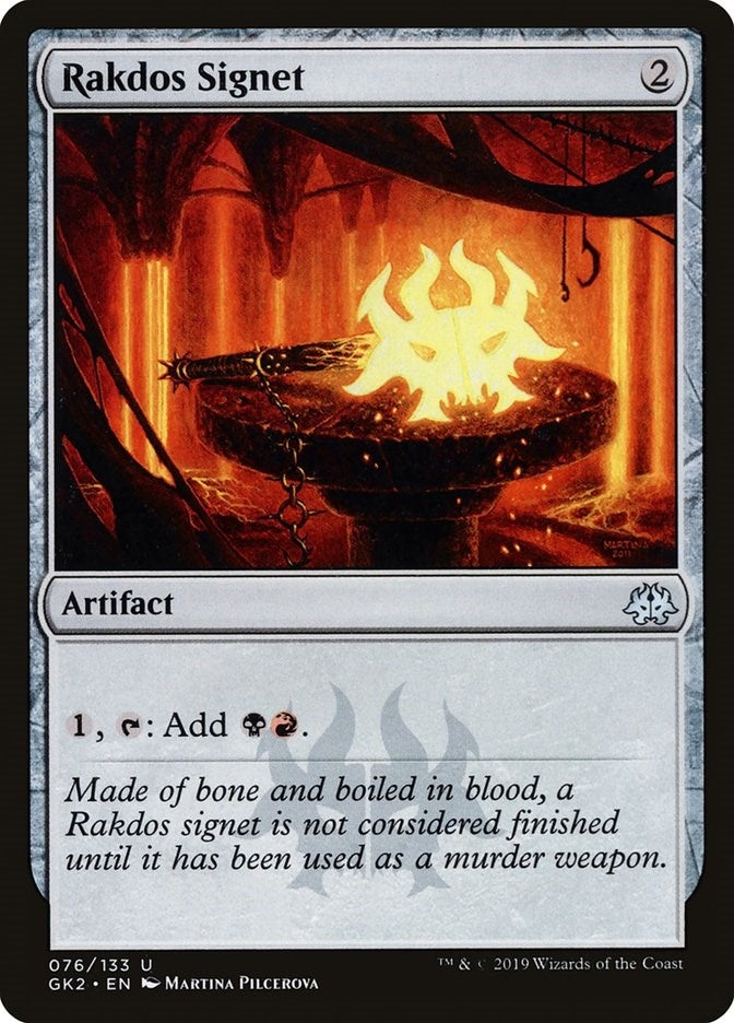 Image for Rakdos Signet (Ravnica Allegiance: Guild Kits) (76) - Magic: The Gathering