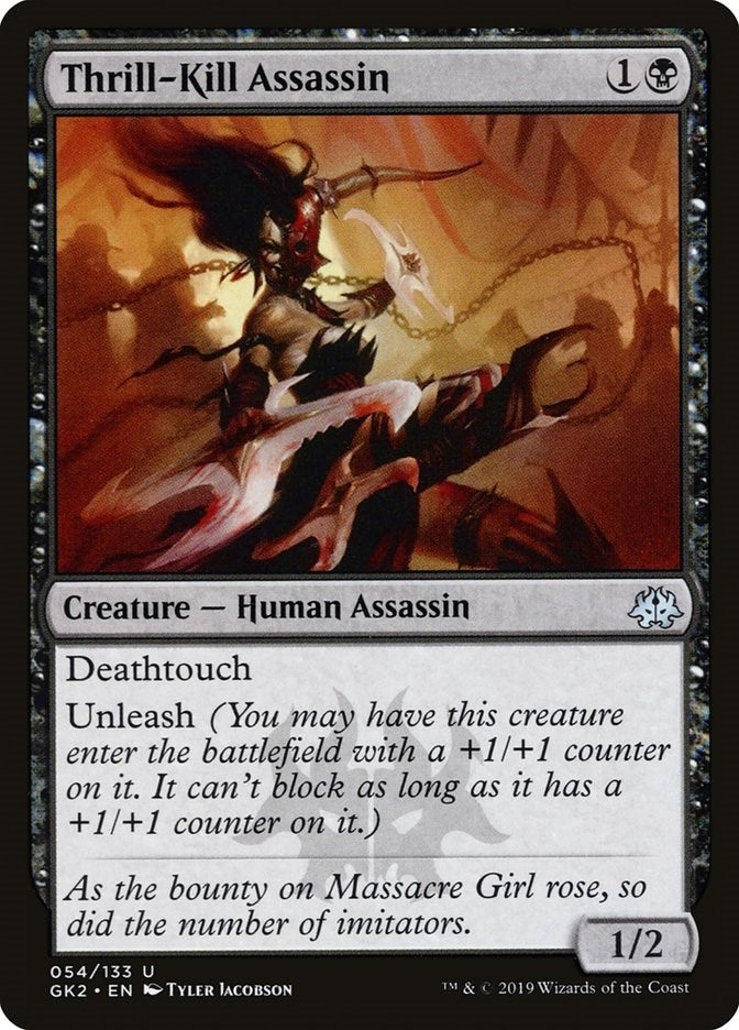 Image for Thrill-Kill Assassin (Ravnica Allegiance: Guild Kits) (54) - Magic: The Gathering