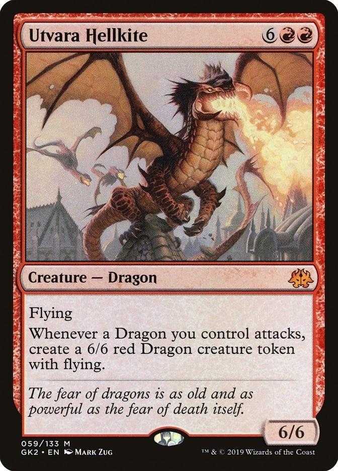 Image for Utvara Hellkite (Ravnica Allegiance: Guild Kits) (59) - Magic: The Gathering