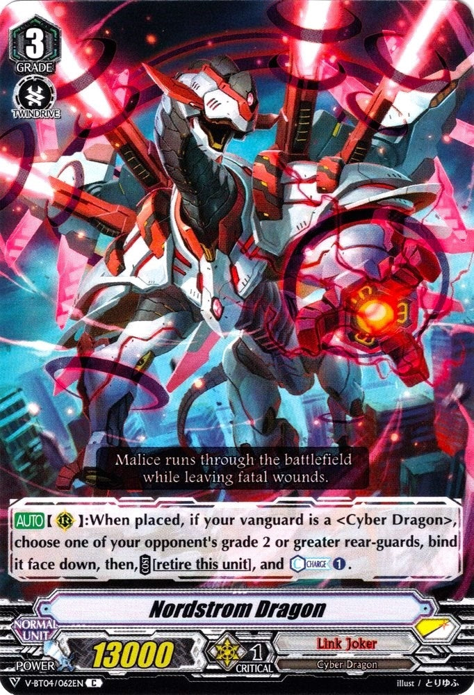 Image for Nordstrom Dragon (V-BT04: Vilest! Deletor) (V-BT04/062EN) - Cardfight Vanguard