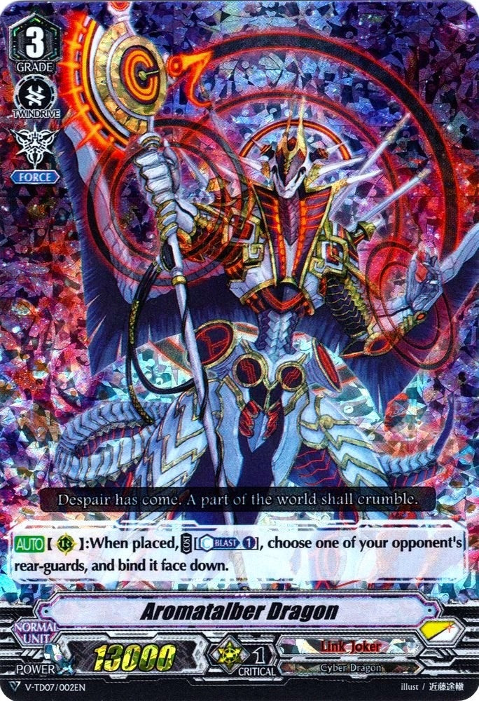 Image for Aromatalber Dragon (RRR Foil) (V-TD07: Kouji Ibuki) (V-TD07/002EN) - Cardfight Vanguard