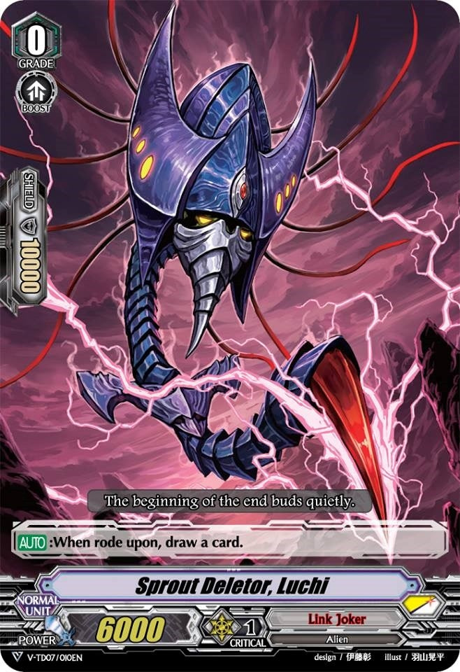 Image for Sprout Deletor, Luchi (V-TD07: Kouji Ibuki) (V-TD07/010EN) - Cardfight Vanguard