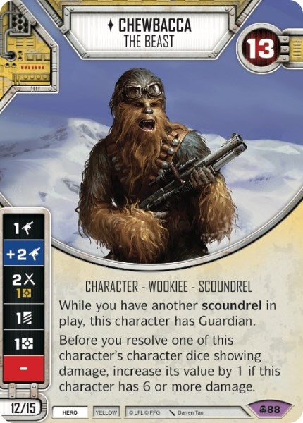 Image for Chewbacca - The Beast (Convergence) (88) - Star Wars: Destiny