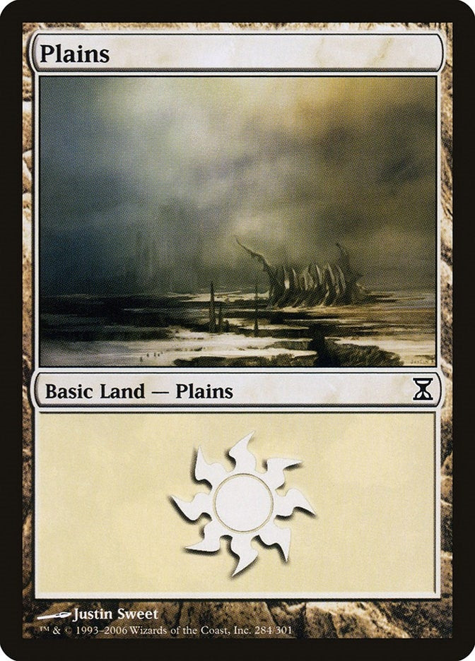 Image for Plains (284) (Time Spiral) (284) - Magic: The Gathering