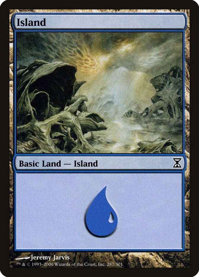 Image for Island (287) (Time Spiral) (287) - Magic: The Gathering