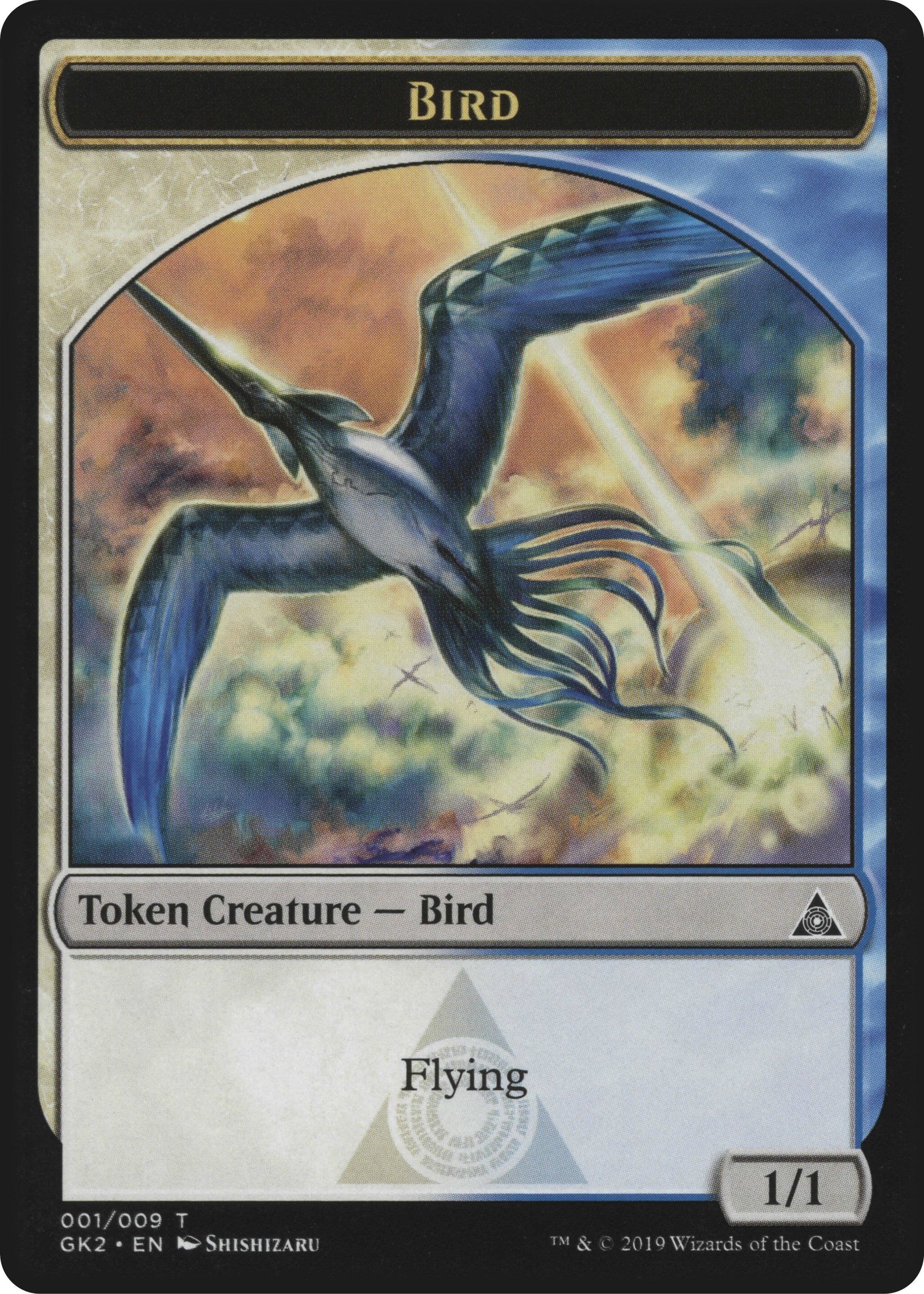 Image for Bird // Sphinx Double-Sided Token (Ravnica Allegiance: Guild Kits) (1 // 9) - Magic: The Gathering