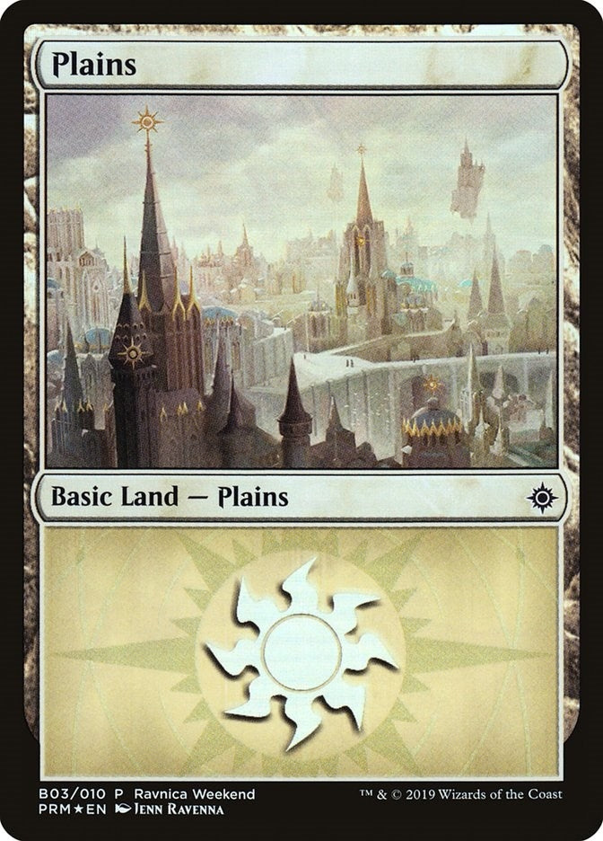 Image for Plains - Orzhov (B03) (Launch Party & Release Event Promos) (3) - Magic: The Gathering