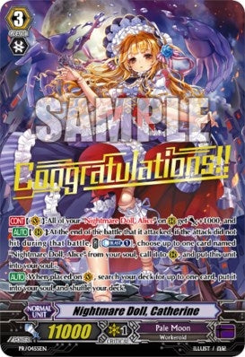 Image for Nightmare Doll, Catherine (Promo Cards) (PR/0455EN) - Cardfight Vanguard