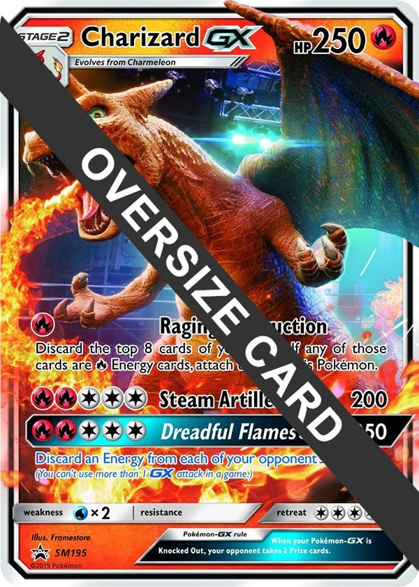 Image for Charizard GX - SM195 (SM Black Star Promo) (Jumbo Cards) (SM195) - Pokemon